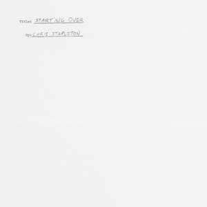 Album: Starting Over